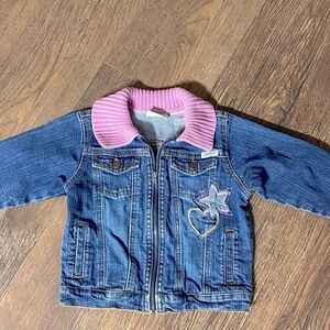 Toddler Girls Y2K Levi’s Strauss denim jacket